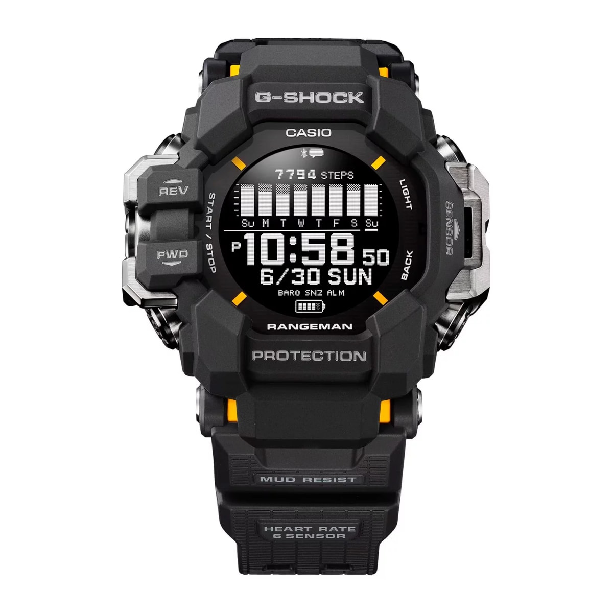 Reloj G-SHOCK GPR-H1000-1D Resina Hombre Negro2