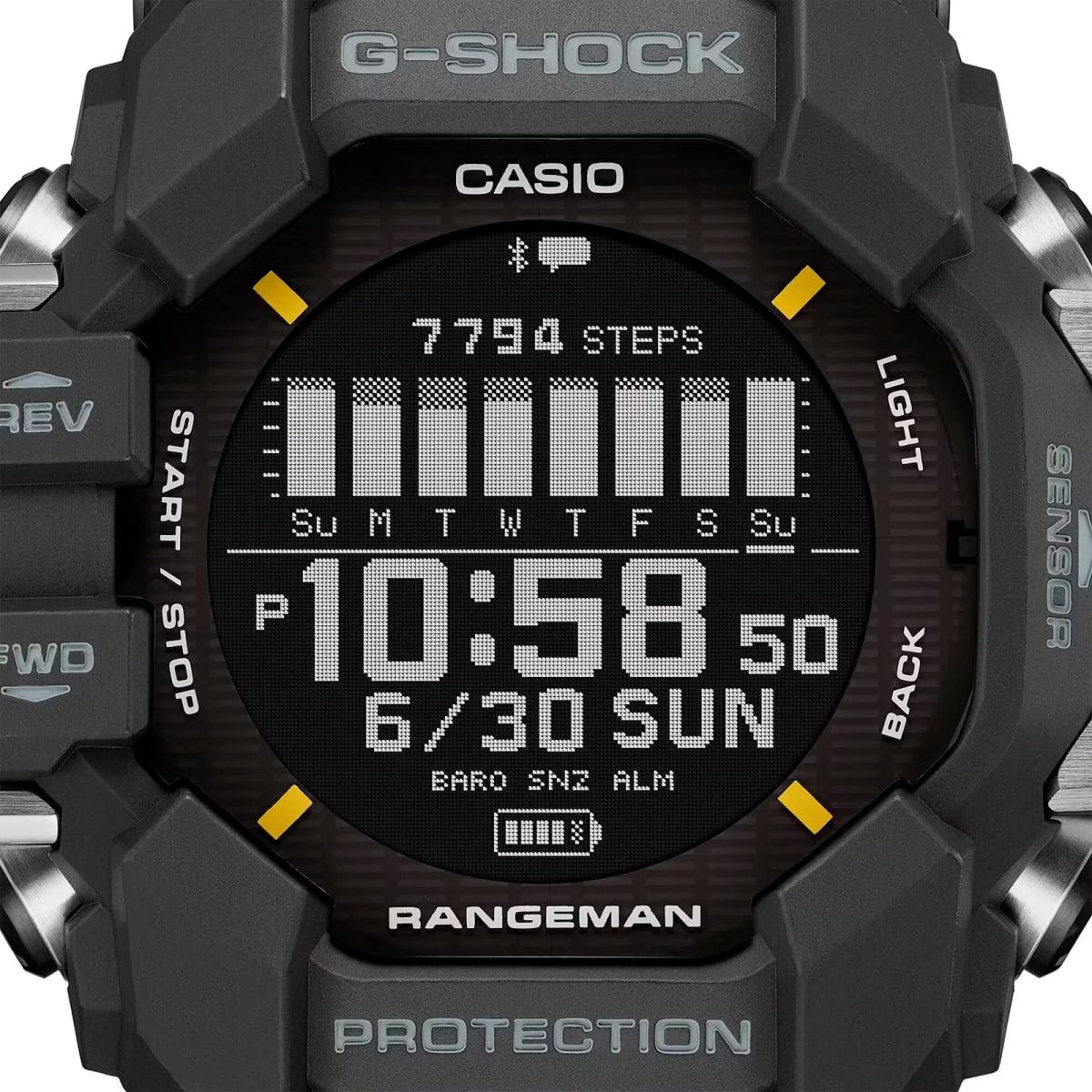 Reloj G-SHOCK GPR-H1000-1D Resina Hombre Negro3