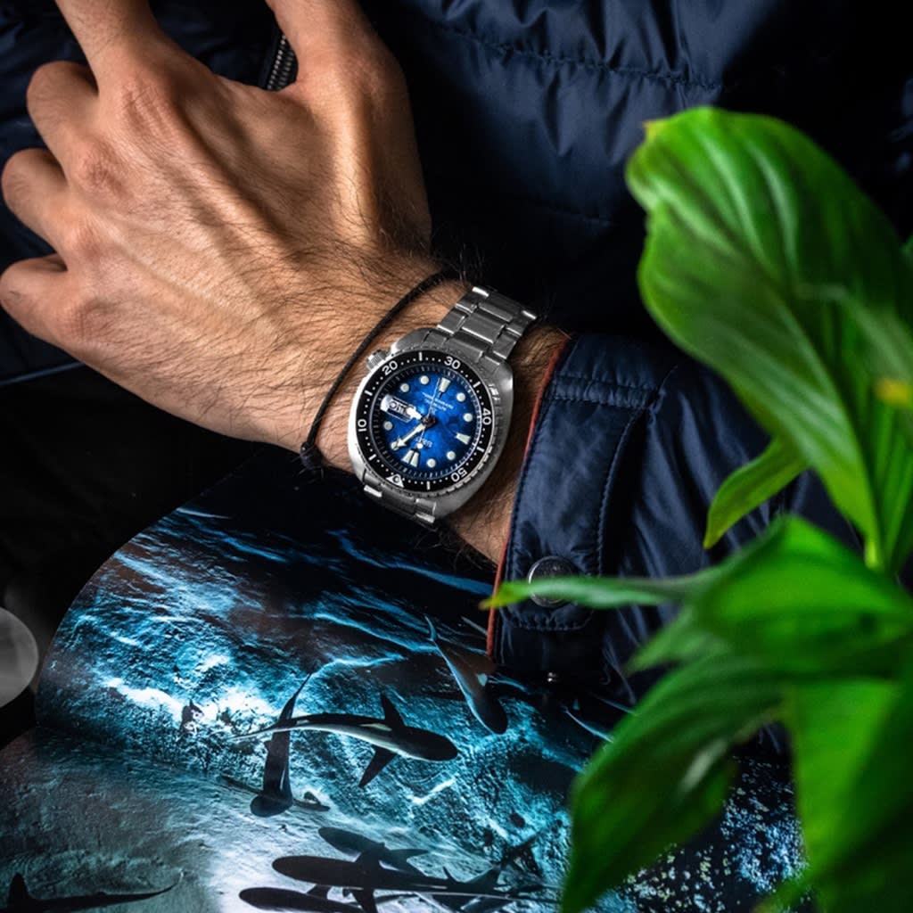 Reloj SEIKO PROSPEX Diver Turtle MantaRaya SRPE39K1 Automático Acero Hombre5