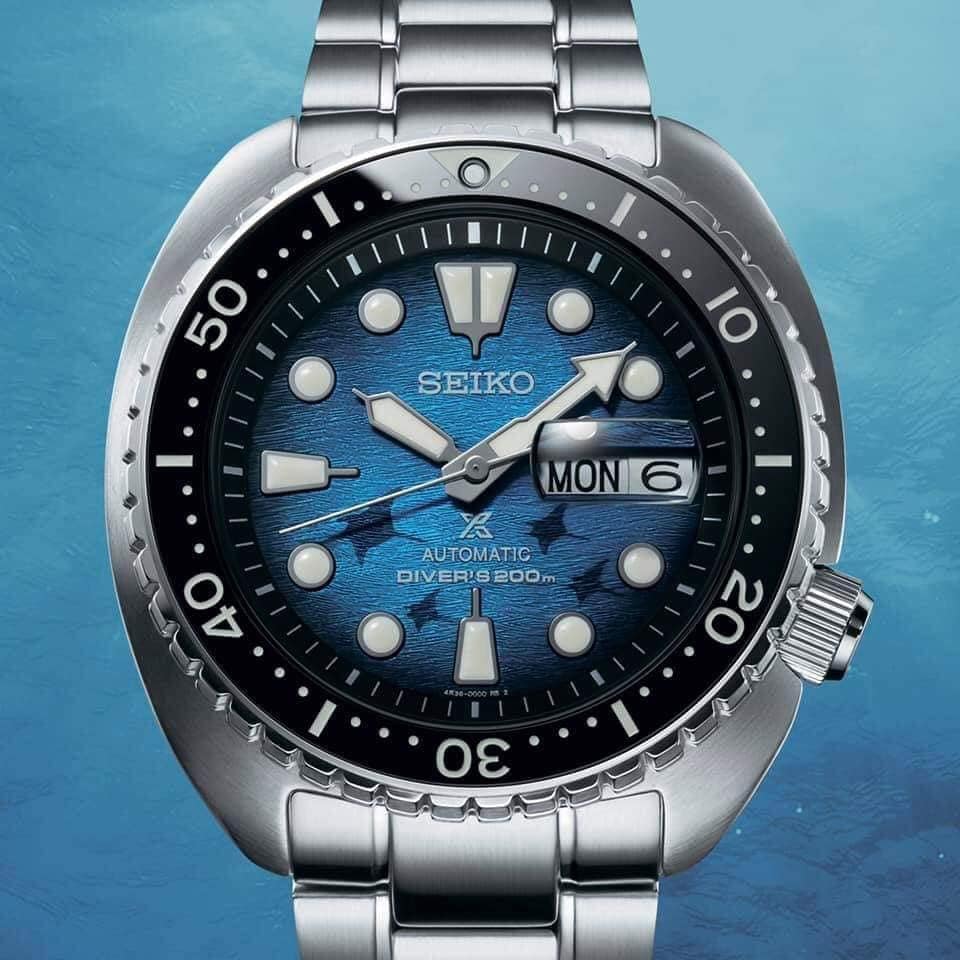 Reloj SEIKO PROSPEX Diver Turtle MantaRaya SRPE39K1 Automático Acero Hombre6
