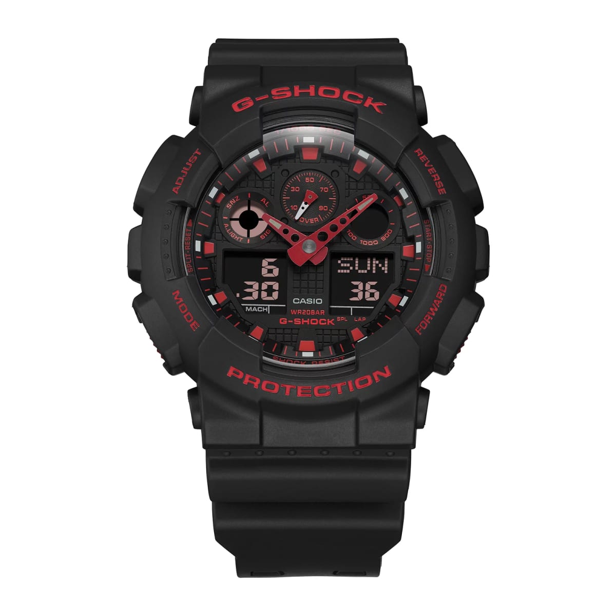 Reloj G-SHOCK GA-100BNR-1A Resina Hombre Negro2