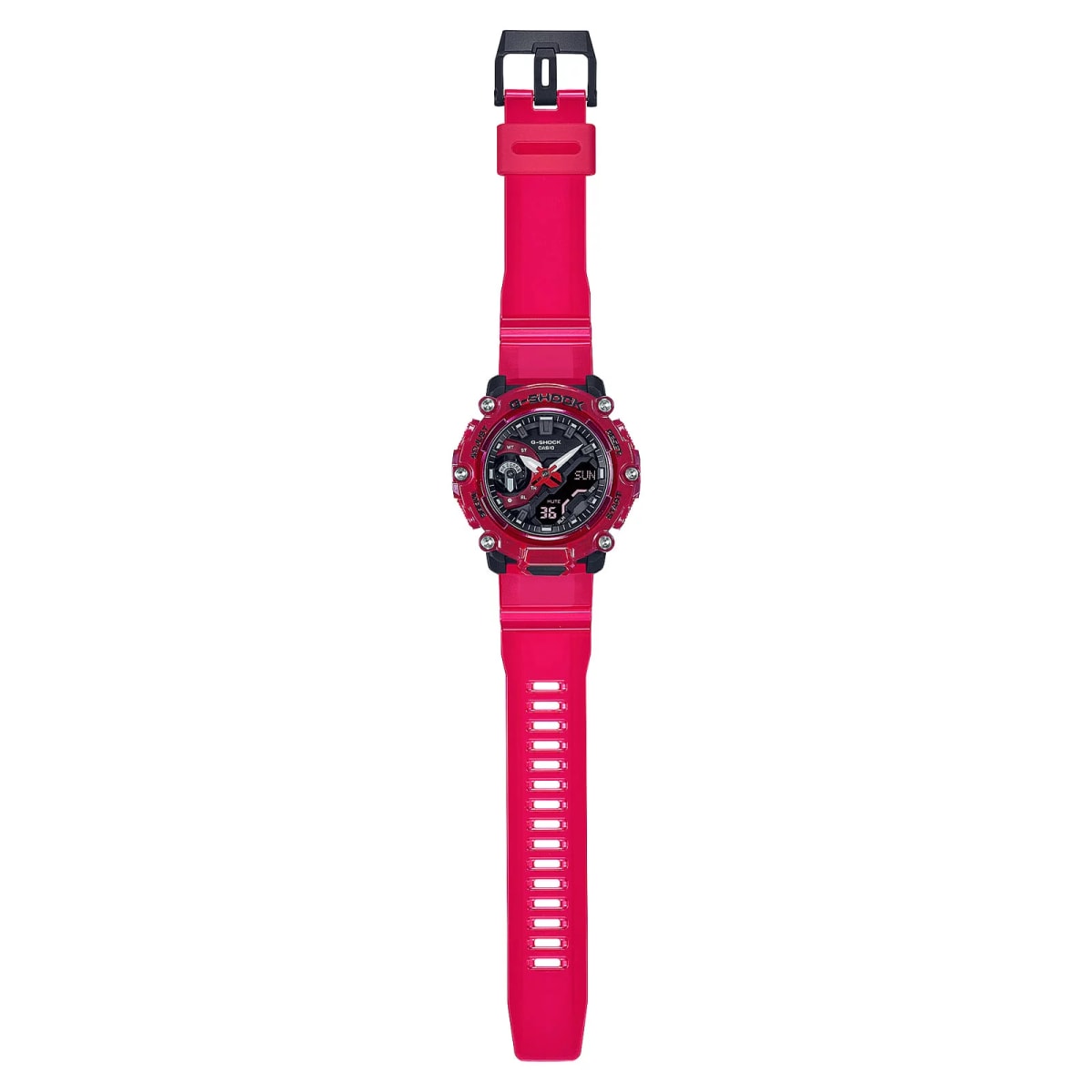Reloj G-SHOCK GA-2200SKL-4A Resina Hombre Rojo2