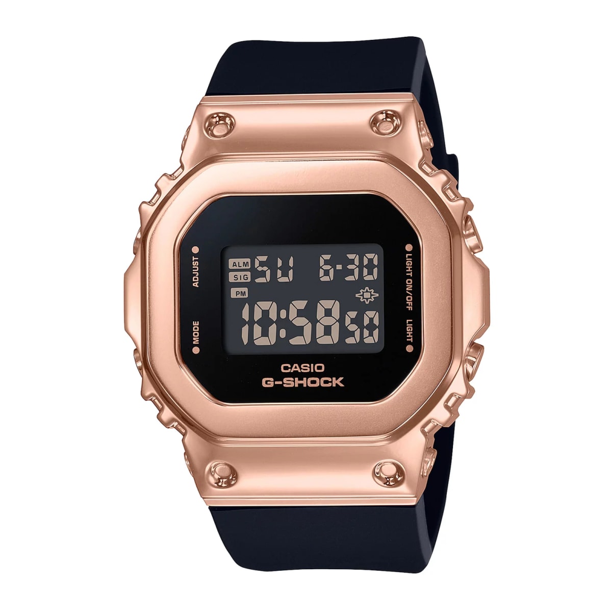 Reloj G-SHOCK GM-S5600PG-1D Resina/Acero Mujer Oro Rosa1