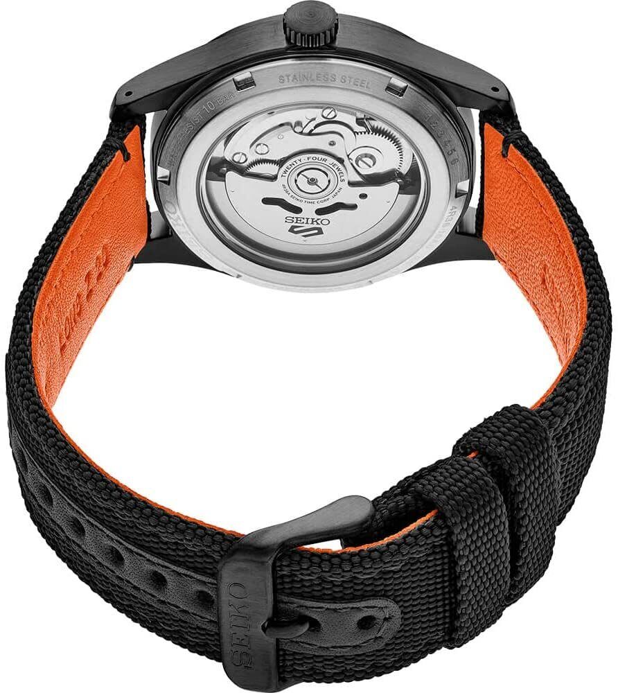 Reloj SEIKO 5 Sports SRPH33K1 Automático Nylon  'Flieger' Hombre Negro2