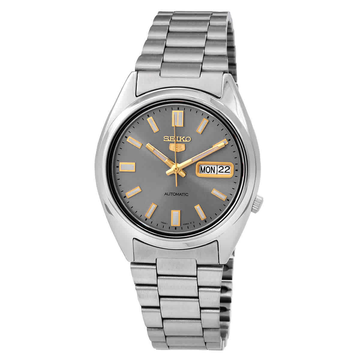 Reloj SEIKO 5 SNXS75K1 Automático Acero Hombre Plateado1