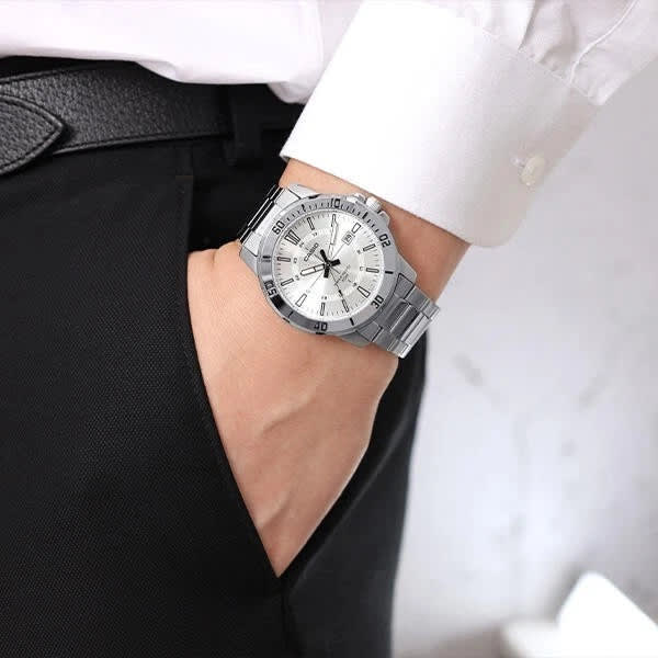 Reloj CASIO Regular MTP-VD01D-7C Acero Hombre Plateado3