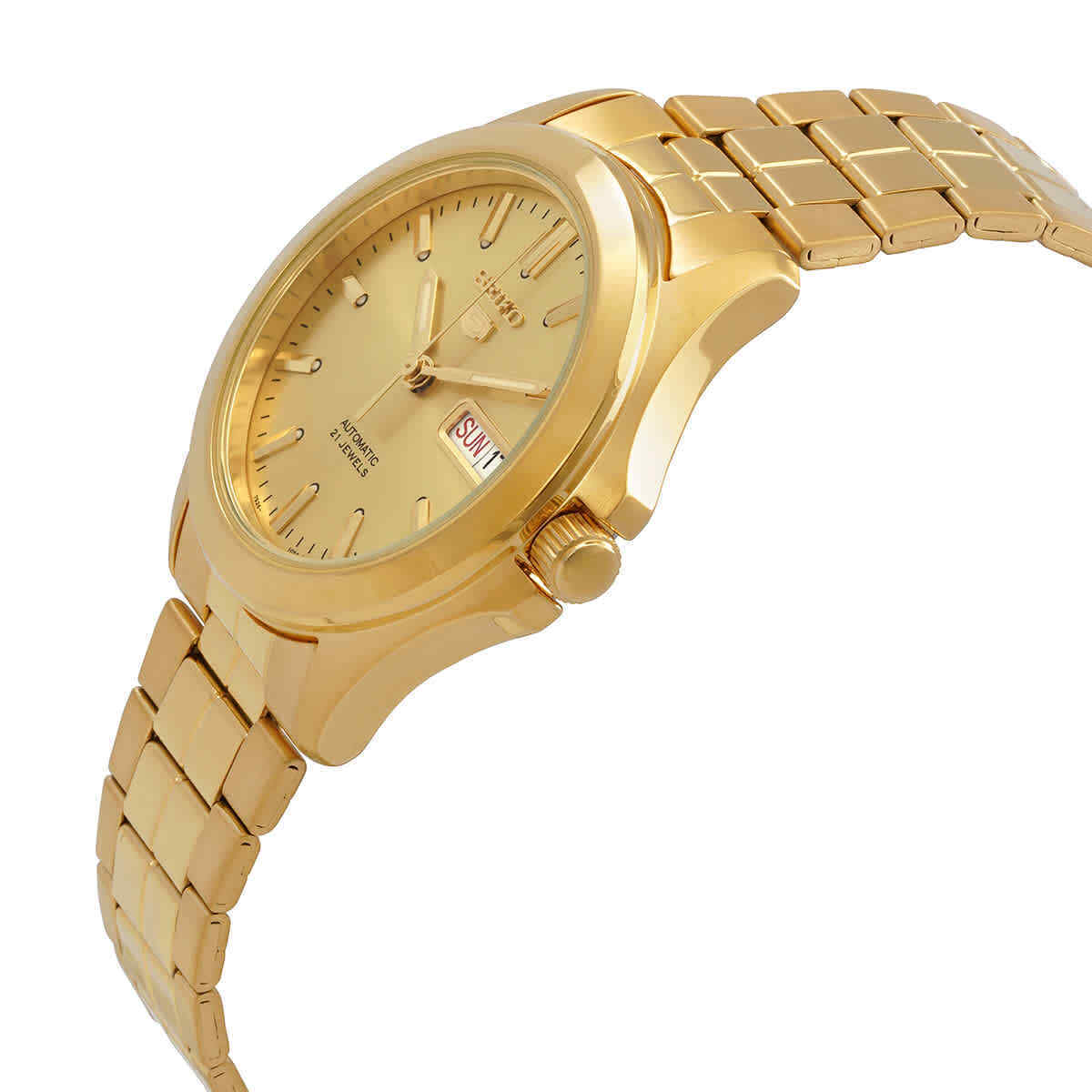 Reloj SEIKO 5 SNKK98K1 Automático Acero Hombre Dorado2