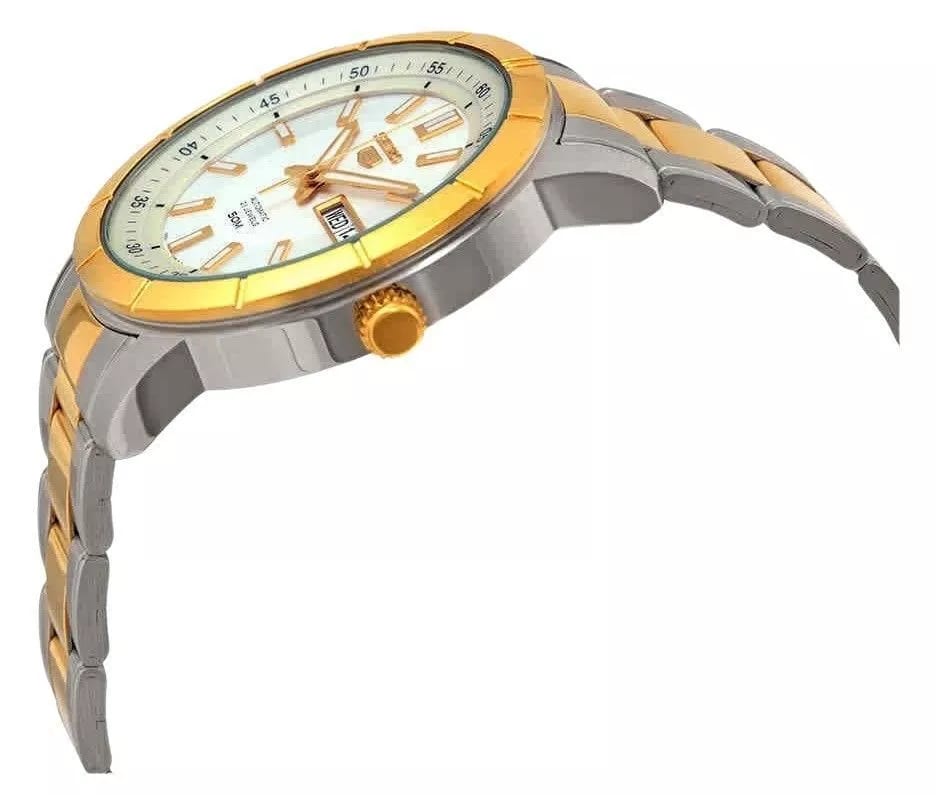 Reloj SEIKO 5 SNKN58K1 Automático Acero Hombre Plateado3