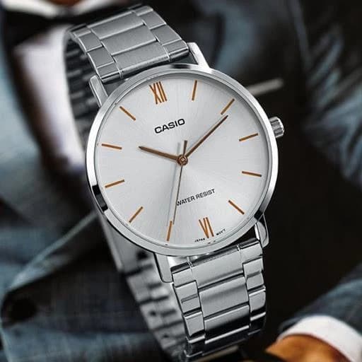 Reloj CASIO Regular MTP-VT01D-7B Acero Hombre Plateado2