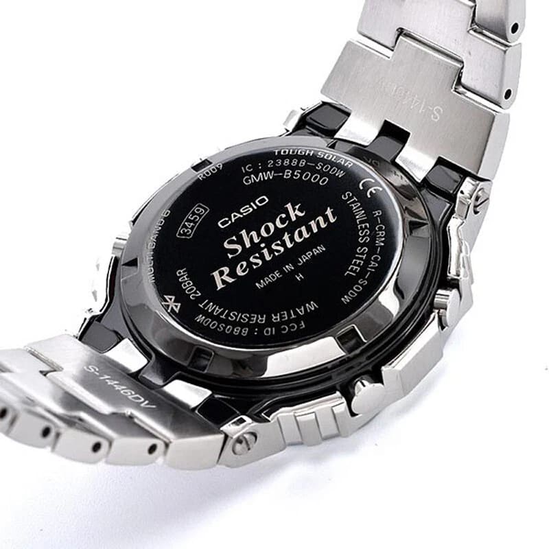 Reloj G-SHOCK GMW-B5000D-1 Acero Hombre Plateado6