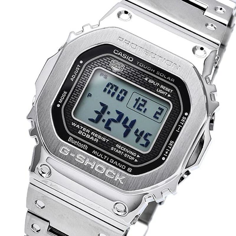 Reloj G-SHOCK GMW-B5000D-1 Acero Hombre Plateado2