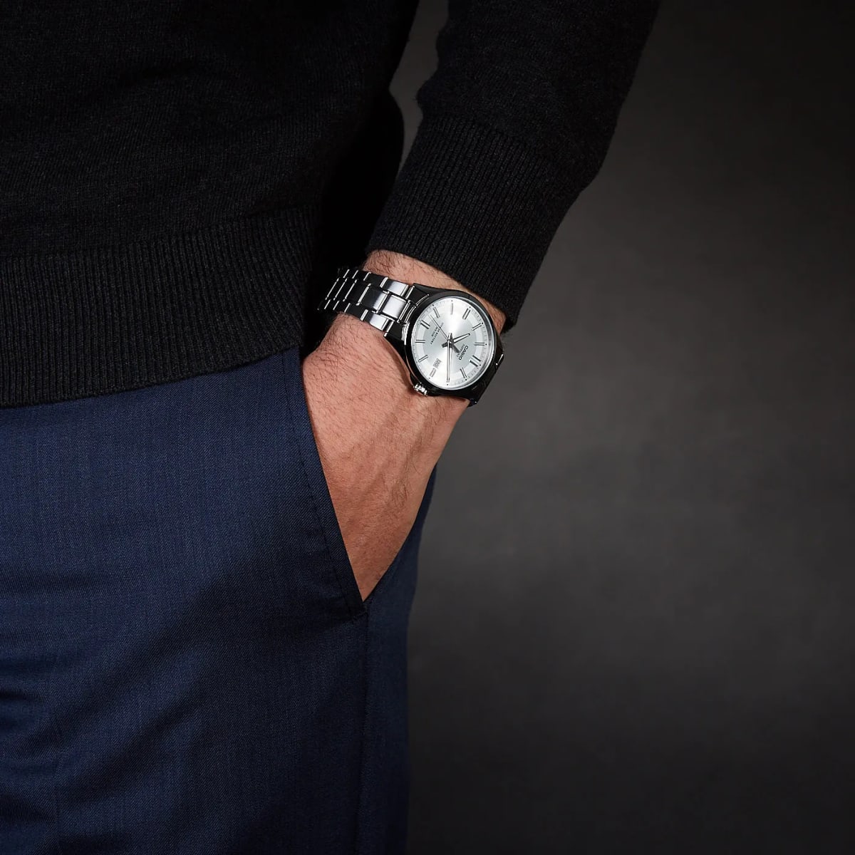 Reloj CASIO Regular MTS-100D-7A Acero Hombre Plateado2