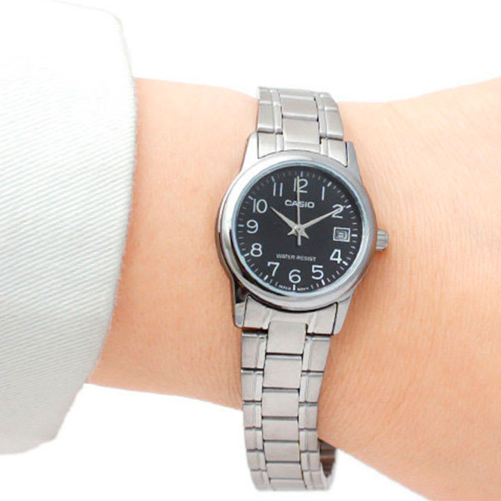 Reloj CASIO Regular LTP-V002D-1B Acero Mujer Plateado2