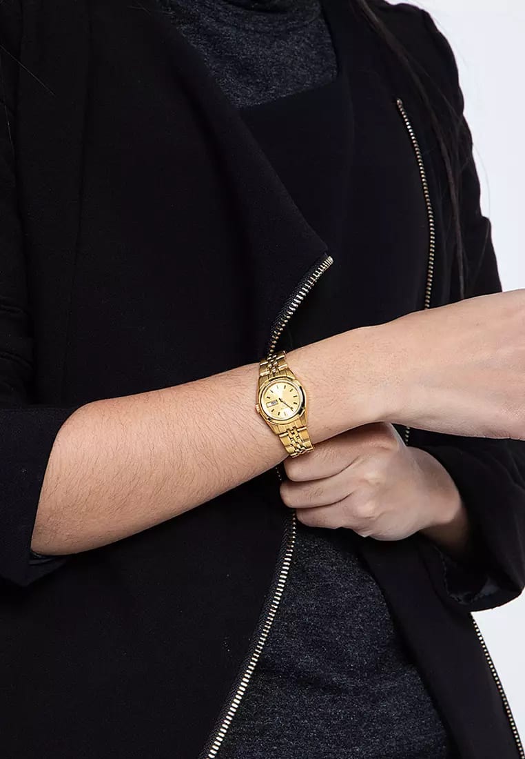 Reloj SEIKO 5 SYMA38K1 Automático Acero Mujer Dorado5