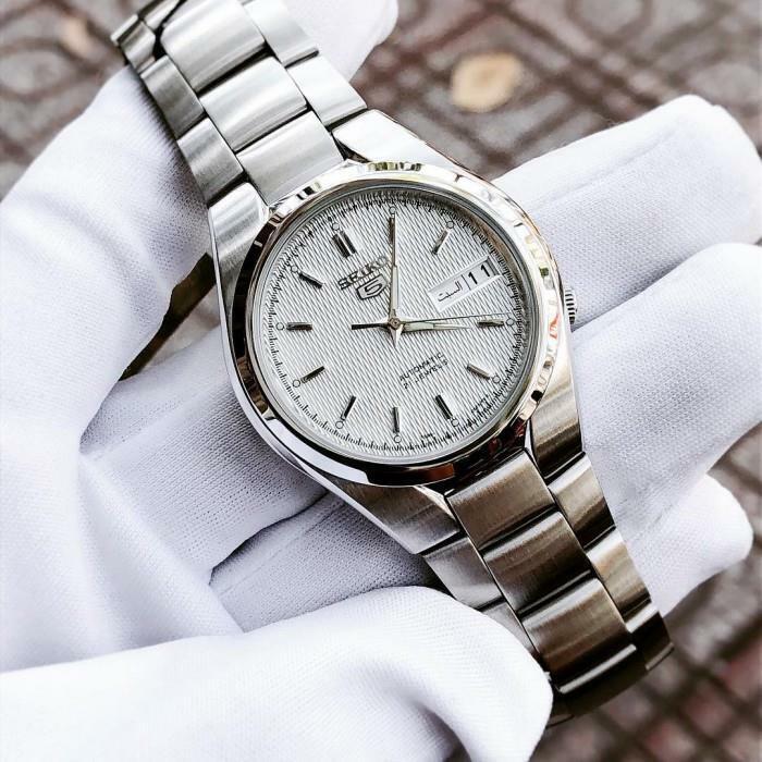 Reloj SEIKO 5 SNK601K1 Automático Acero Hombre Plateado2