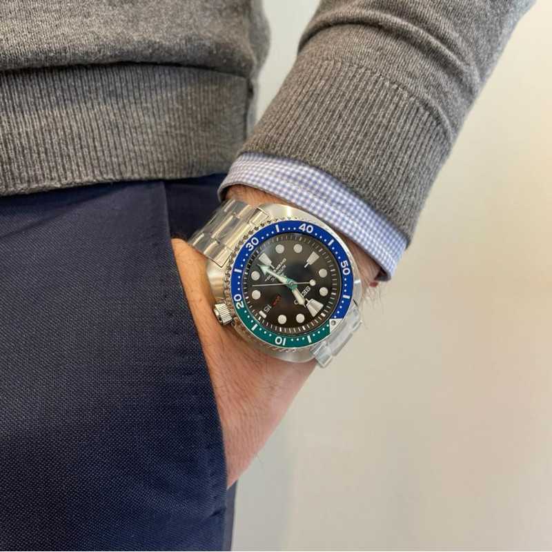 Reloj SEIKO PROSPEX Diver Turtle  SRPJ35K1 Automático Tropical Lagoon5