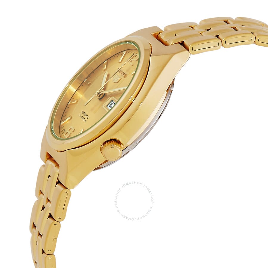 Reloj SEIKO 5 SNKL64K1 Automático Acero Hombre Dorado3