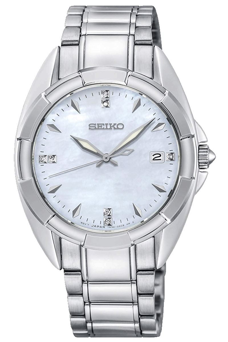 Reloj SEIKO SKK885P1 Cuarzo Acero Mujer Plateado1