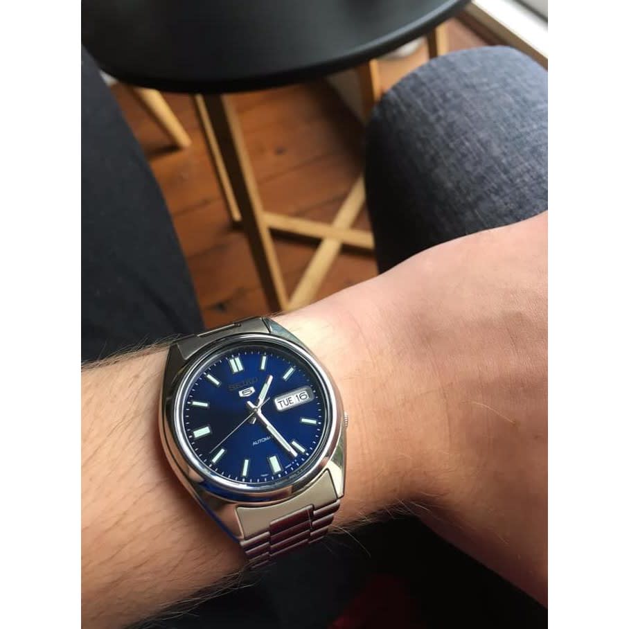 Reloj SEIKO 5 SNXS77K1 Automático Acero Hombre Plateado3