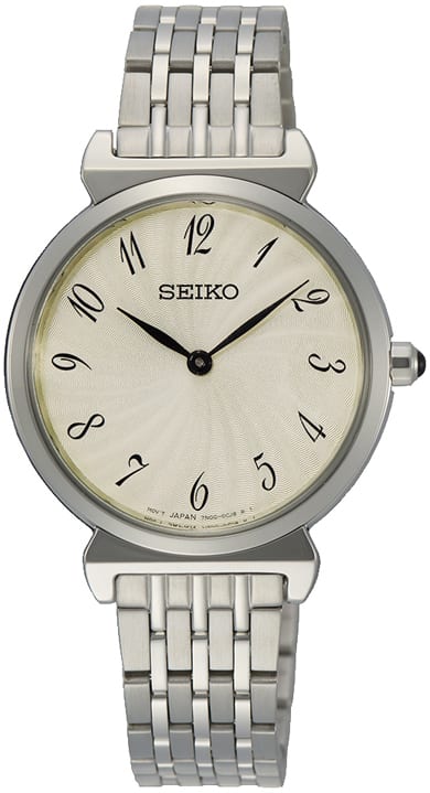 Reloj SEIKO SFQ801P1 Cuarzo Acero Mujer Plateado1