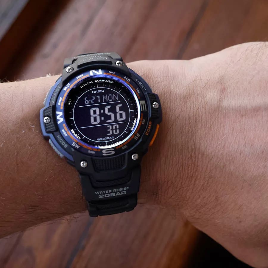 Reloj CASIO Regular SGW-100-2B Resina Hombre Negro3