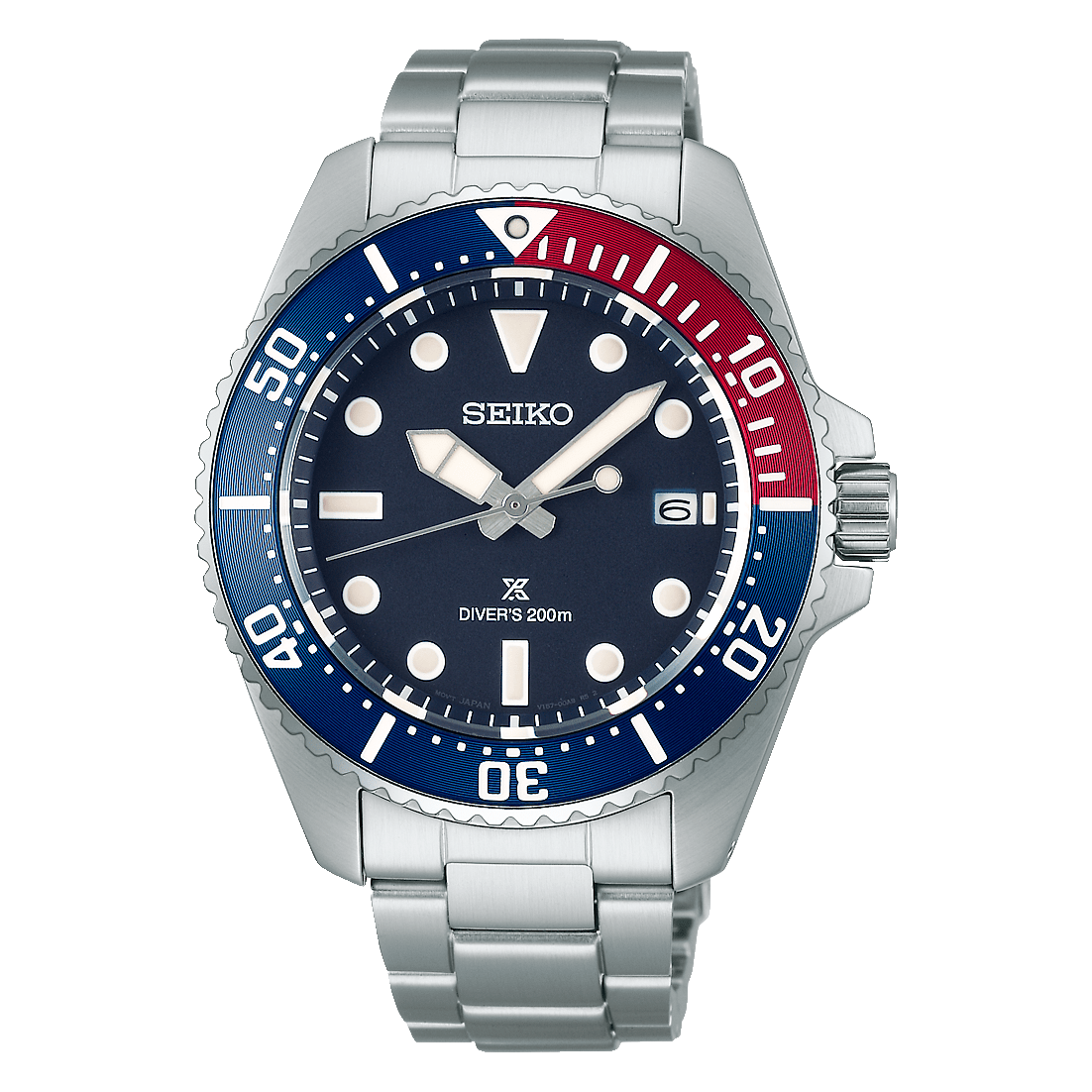 Reloj SEIKO PROSPEX Diver SNE595P1 Solar Acero Hombre Plateado1
