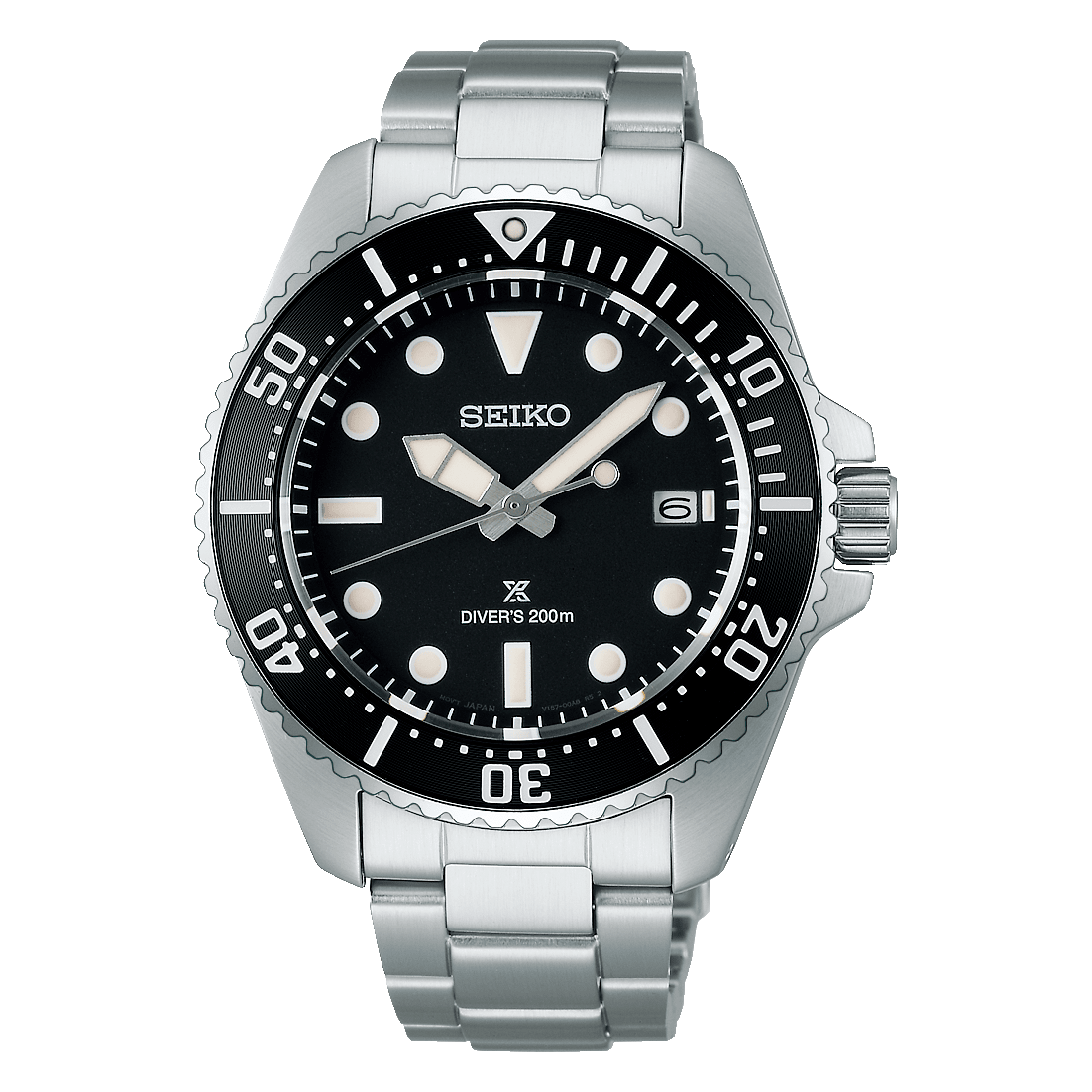 Reloj SEIKO PROSPEX Diver SNE597P1 Solar Acero Hombre Plateado1
