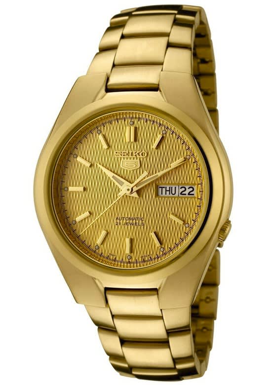 Reloj SEIKO 5 SNK610K1 Automático Acero Hombre Dorado1