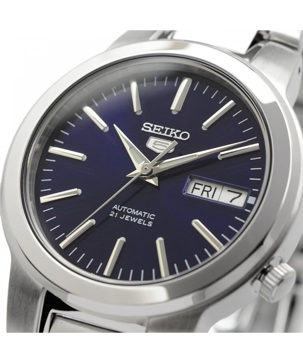 Reloj SEIKO 5 SNKA05K1 Automático Acero Hombre Plateado3