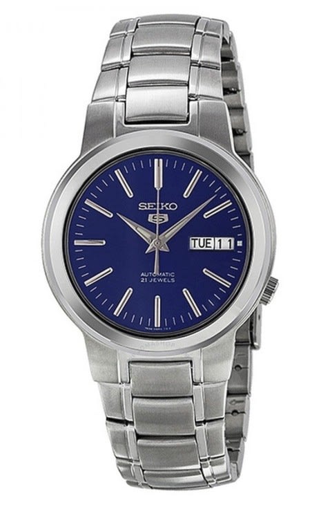 Reloj SEIKO 5 SNKA05K1 Automático Acero Hombre Plateado1