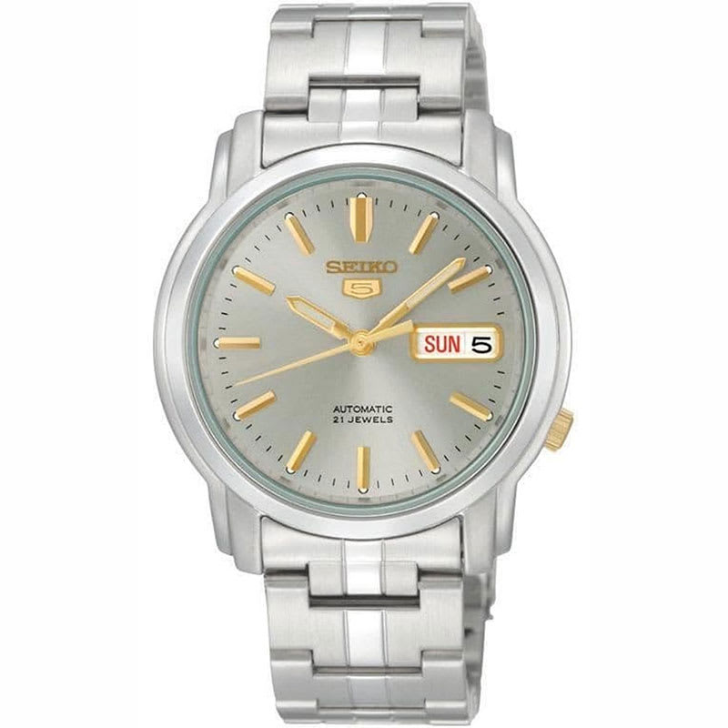 Reloj SEIKO 5 SNKK67K1 Automático Acero Hombre Plateado1