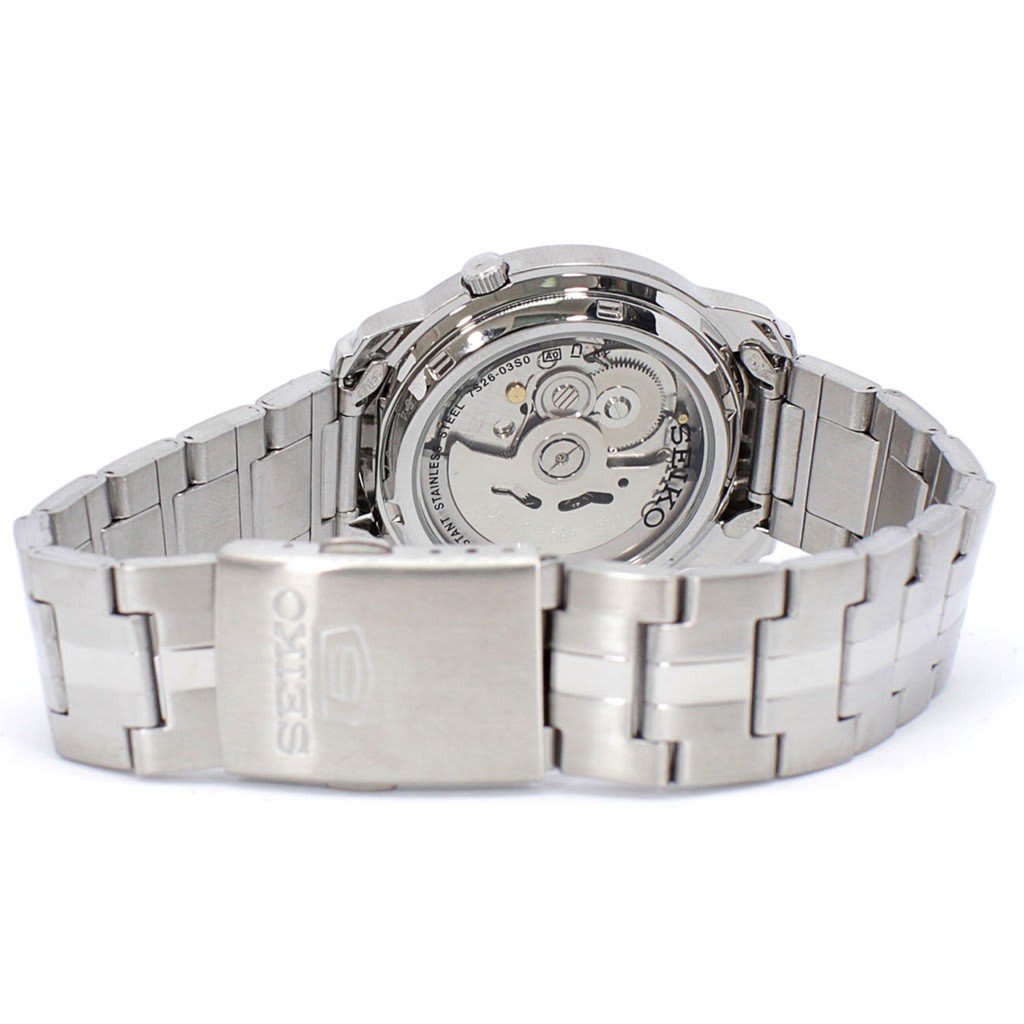 Reloj SEIKO 5 SNKK67K1 Automático Acero Hombre Plateado2
