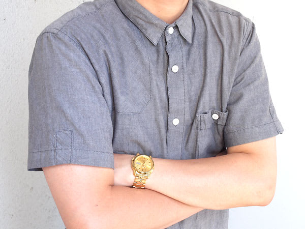 Reloj SEIKO 5 SNKK76K1 Automático Acero Hombre Dorado5