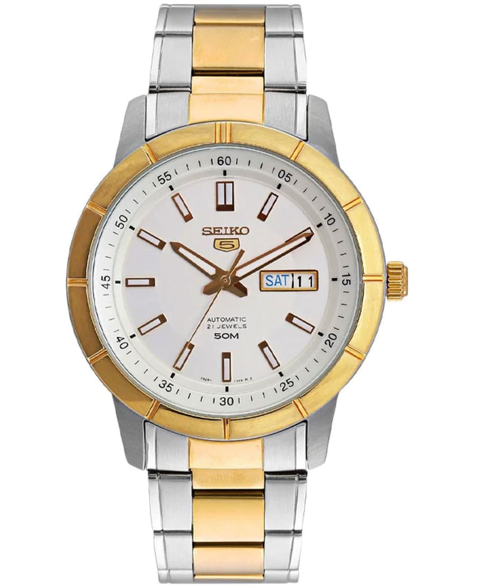 Reloj SEIKO 5 SNKN58K1 Automático Acero Hombre Plateado2