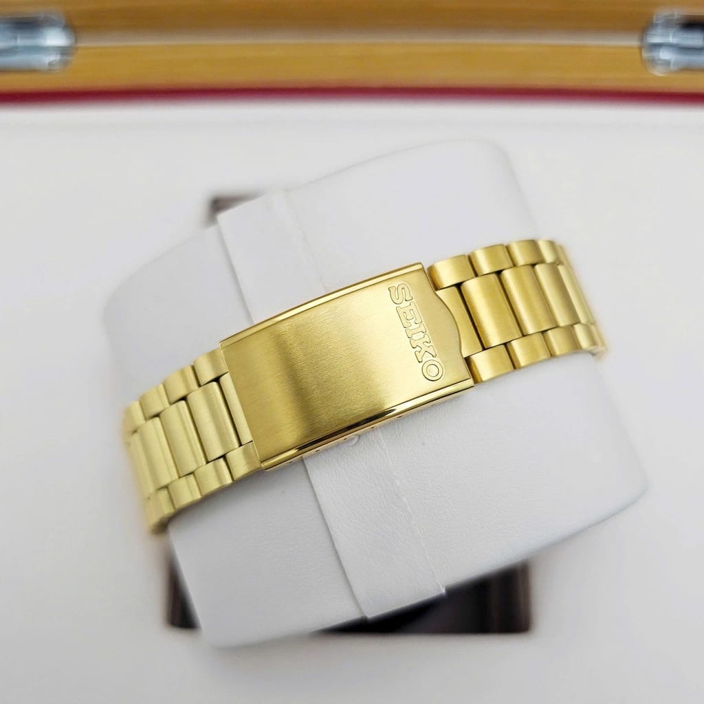 Reloj SEIKO 5 SNXS80K1 Automático Acero Hombre Dorado3