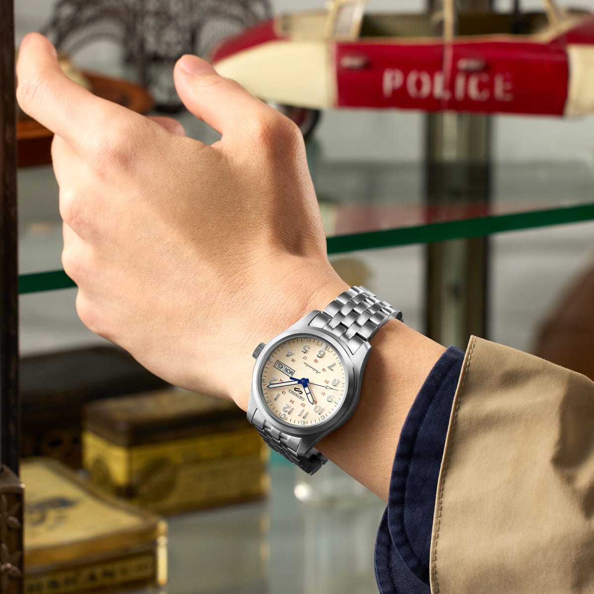 Reloj SEIKO 5 Sports SRPK41K1 Automático 'Laurel' Edición limitada 110º aniversario SEIKO6