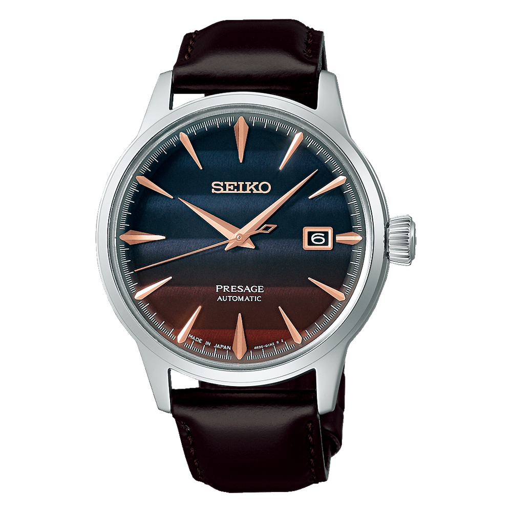 Reloj SEIKO PRESAGE SRPK75J1 Purple Sunset Limited Edition Cocktail1
