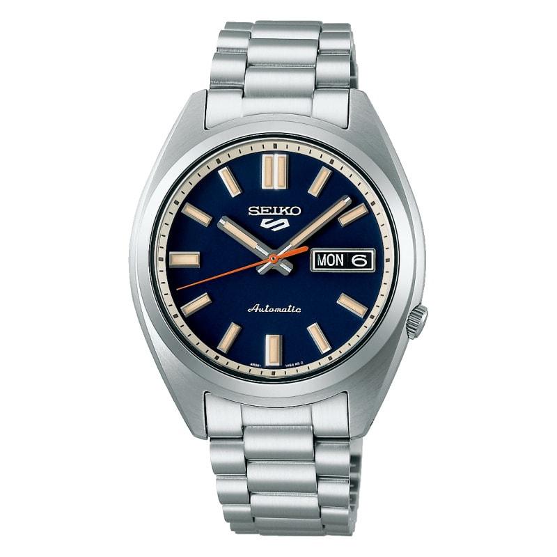 Reloj SEIKO 5 Sports SRPK87K1 Automático Acero Hombre Plateado1