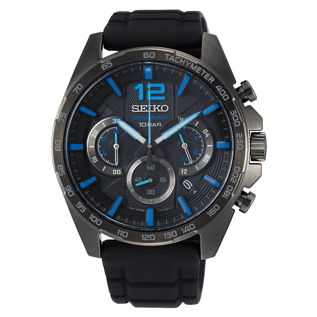 Reloj SEIKO Chronograph SSB353P1 Resina Hombre Negro1