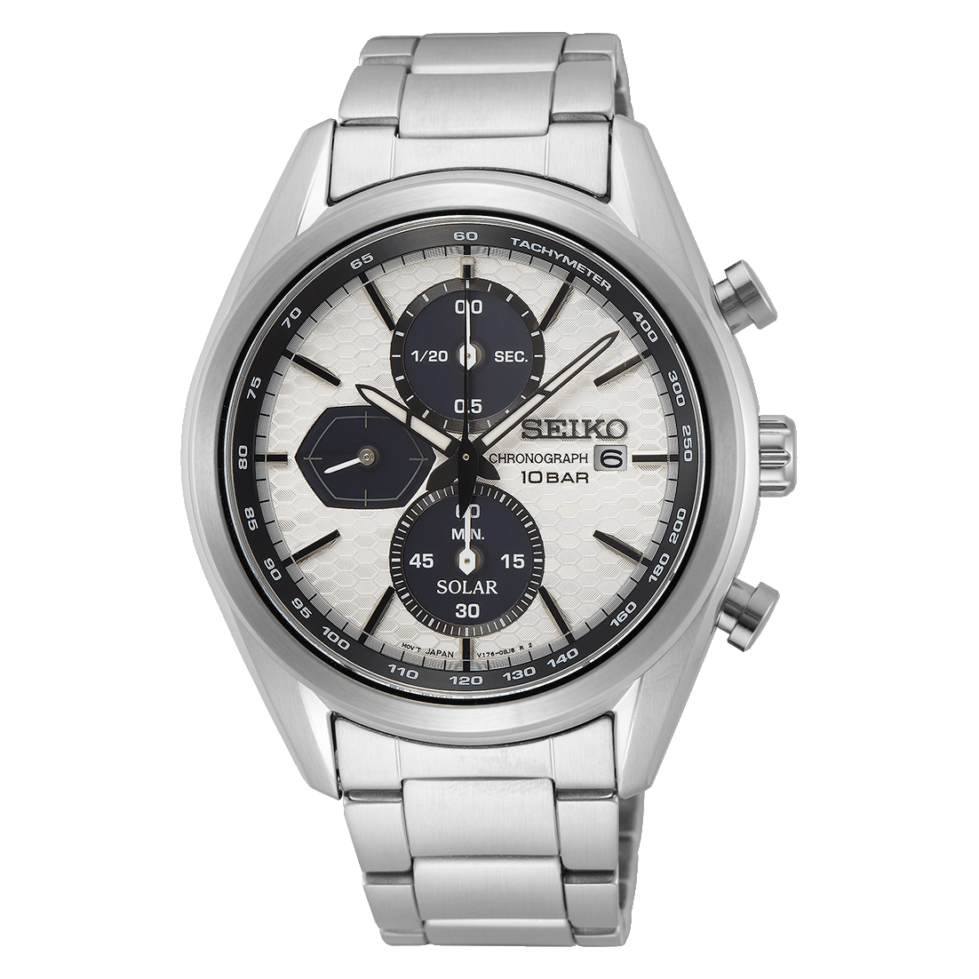 Reloj SEIKO Chronograph SSC769P1 Solar Acero Hombre Plateado1