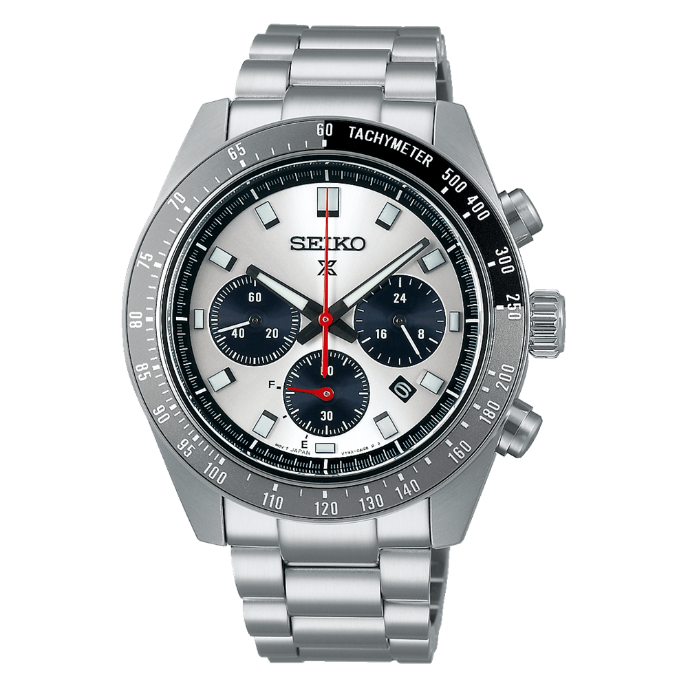 Reloj SEIKO PROSPEX Speedtimer Solar Chronograph SSC911P1 Acero Hombre Plateado1
