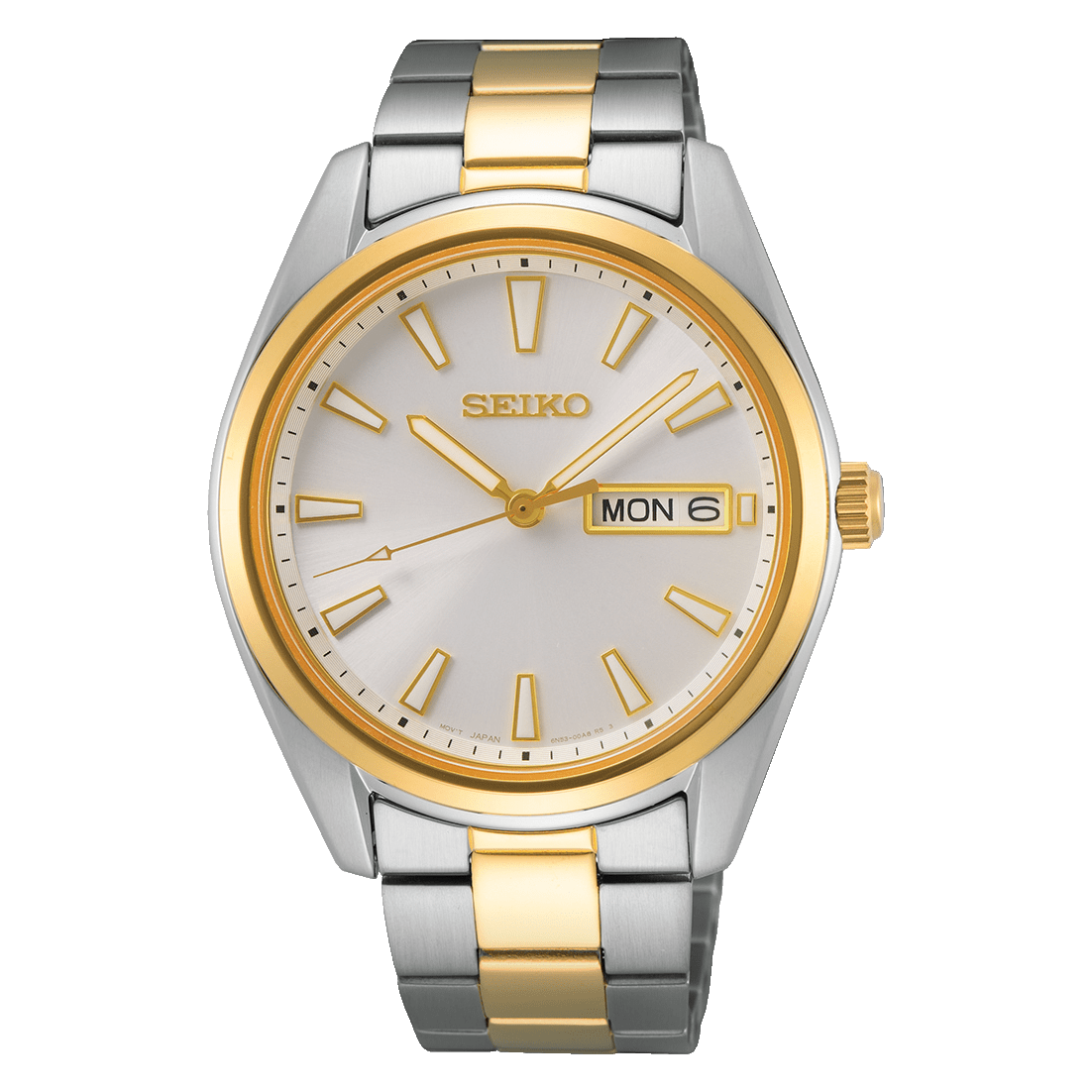 Reloj SEIKO SUR446P1 Cuarzo Acero Hombre Plateado/Dorado1