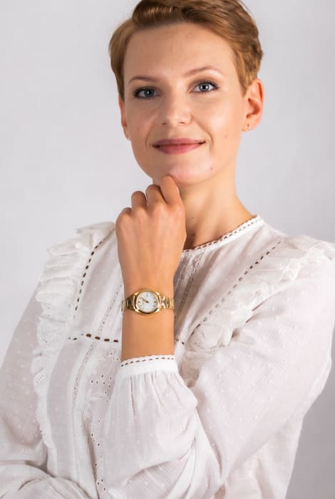 Reloj SEIKO SUR632P1 Cuarzo Acero Mujer Dorado7