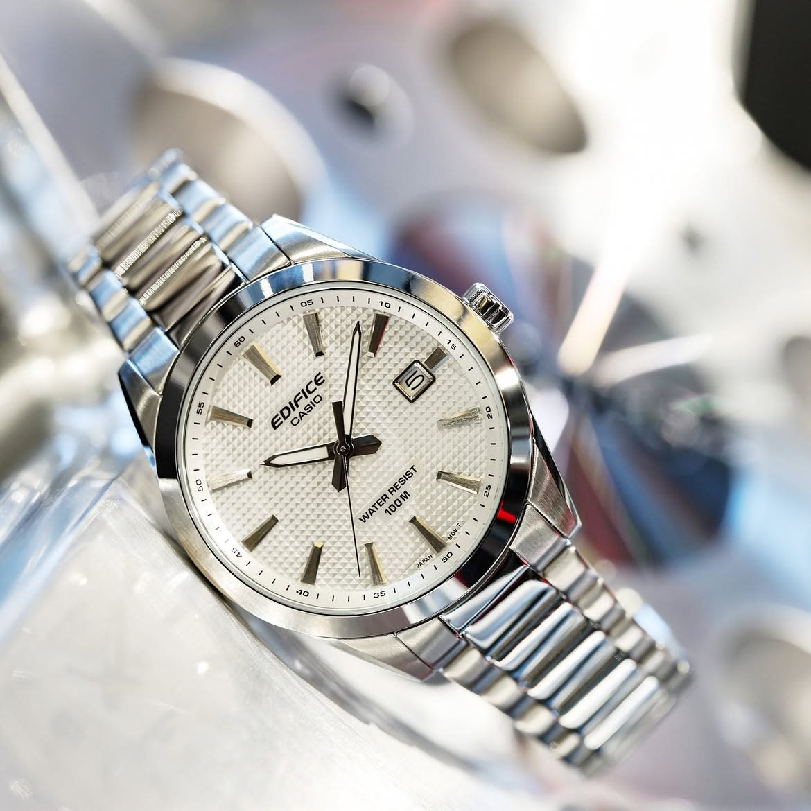 Reloj EDIFICE EFV-160D-7A Acero Hombre Plateado2