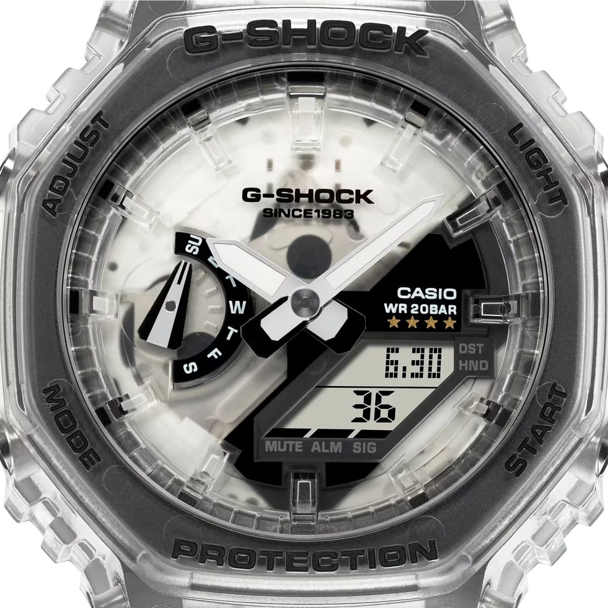 Reloj G-SHOCK GA-2140RX-7A Carbono/Resina Hombre Transparente2