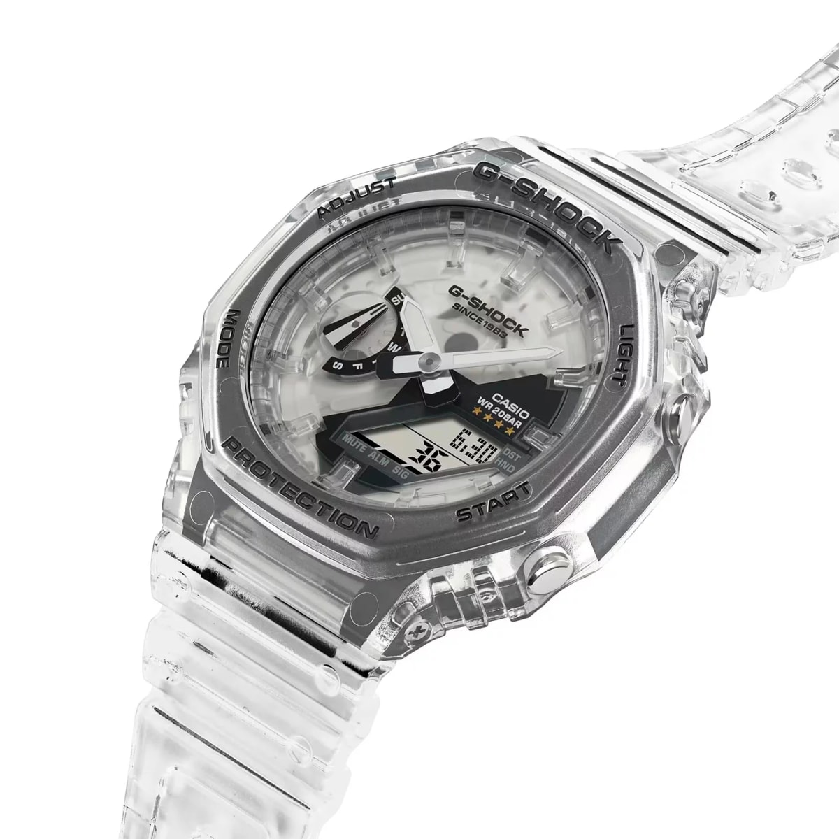 Reloj G-SHOCK GA-2140RX-7A Carbono/Resina Hombre Transparente4