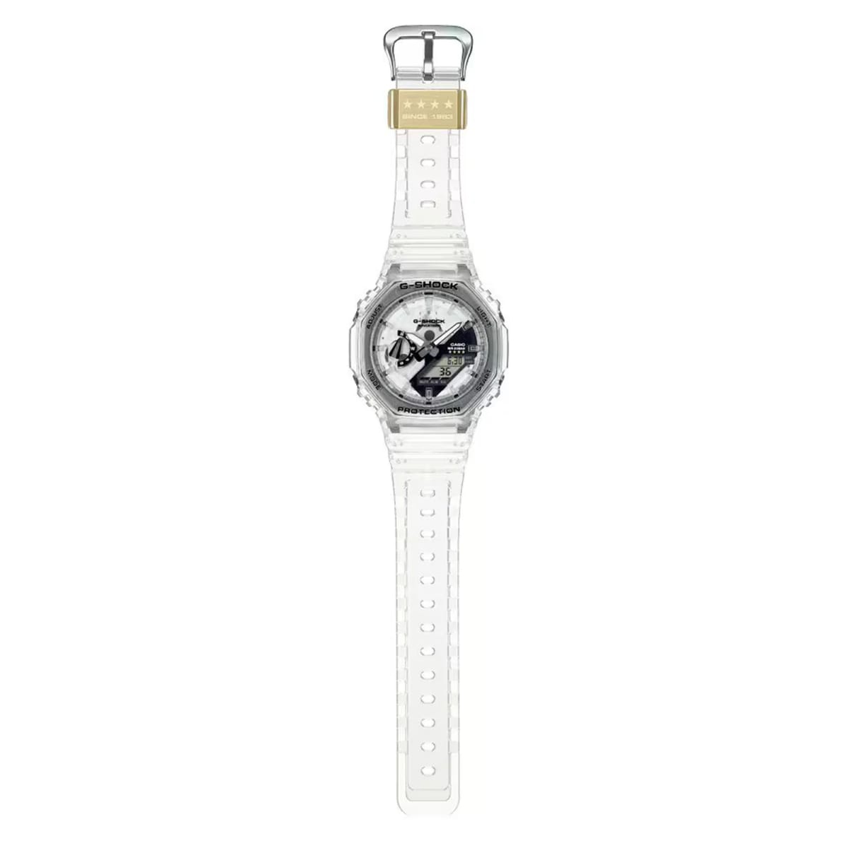 Reloj G-SHOCK GA-2140RX-7A Carbono/Resina Hombre Transparente6