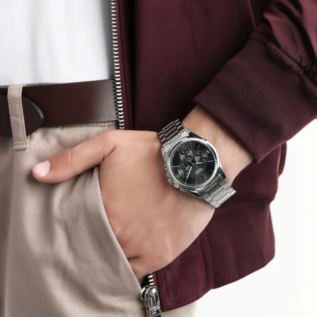 Reloj CASIO Regular MTP-1375D-1A Acero Hombre Plateado4