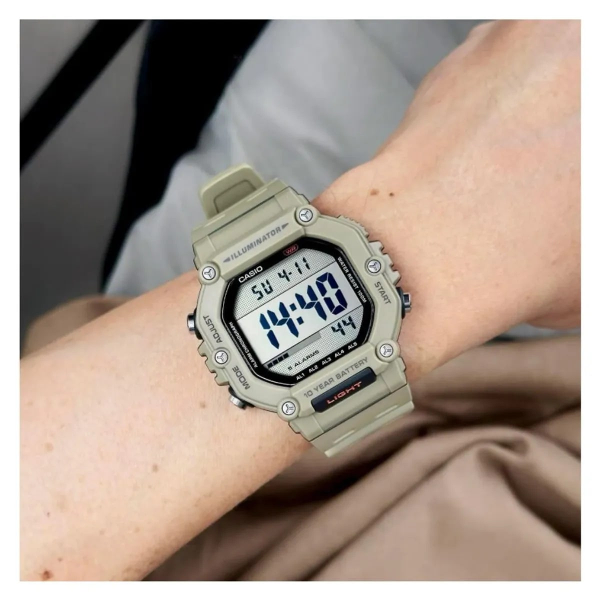 Reloj CASIO Regular AE-1600H-5A RESINA Hombre Diseño Deportivo3