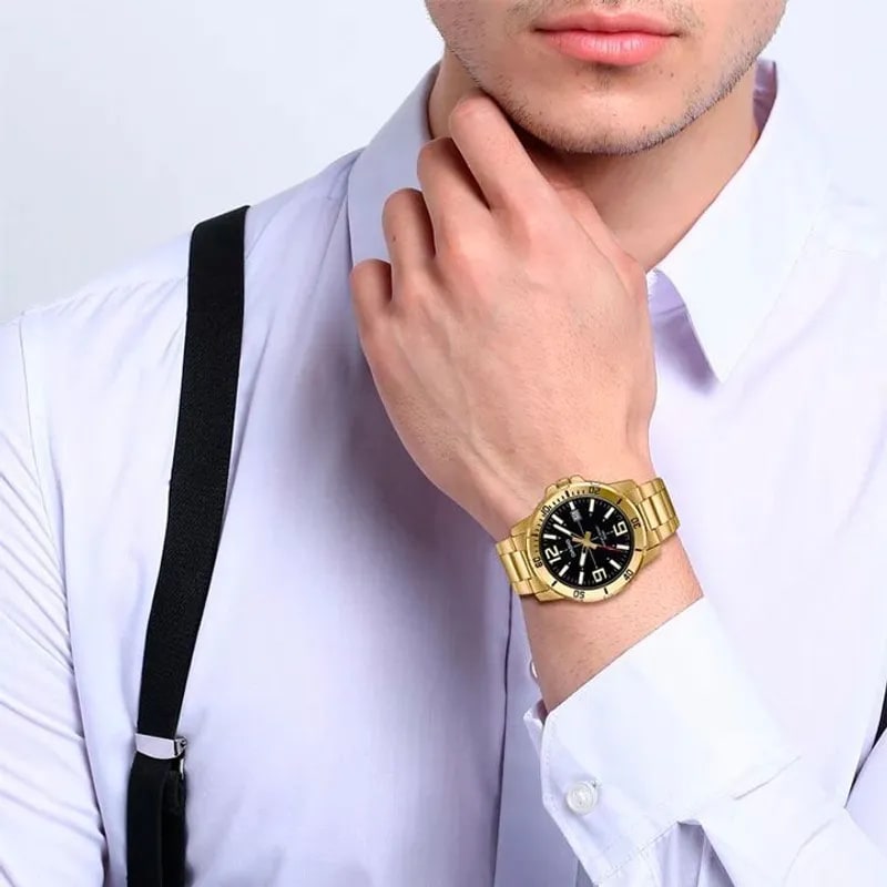 Reloj CASIO Regular MTP-VD01G-1B Acero Hombre Dorado3